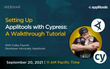 Setting Up Applitools with Cypress: A Walkthrough Tutorial