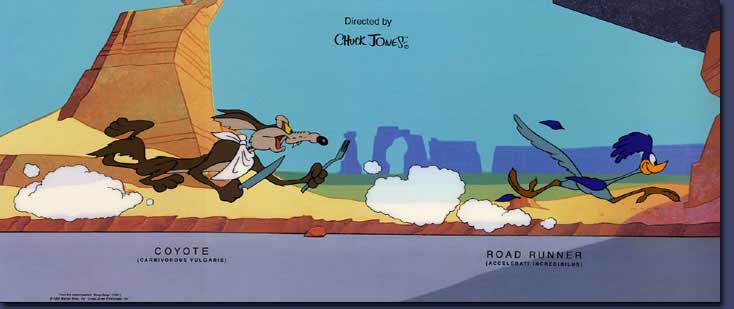 Roadrunner Coyote Chuck Jones