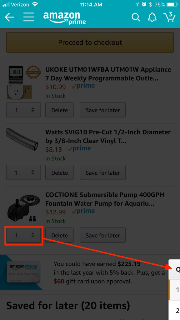 Visual Bug on Amazon App