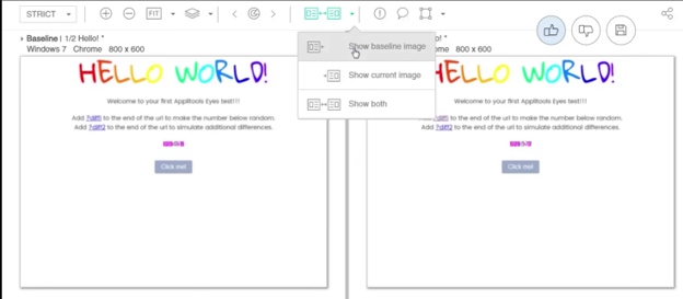 Viewing and Updating Baselines 